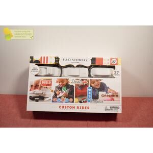 FAO Schwarz Custom Rides Car Coloring Playset 37pc